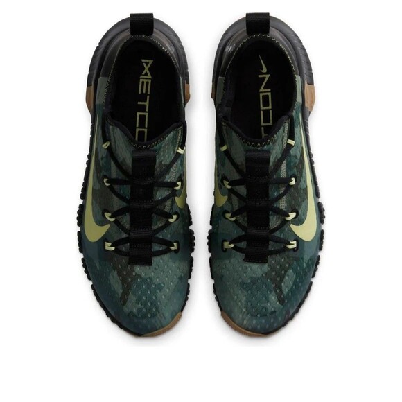 Size 14 Nike Free Metcon 3 Black Limelight Spiral Sage Mens Gym Shoes CJ0861-032 main image 4